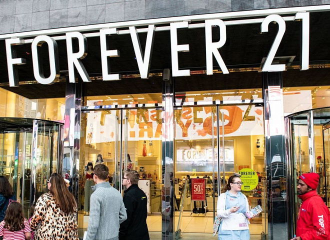 Американская сеть одежды Forever 21 будет продана за $81 млн